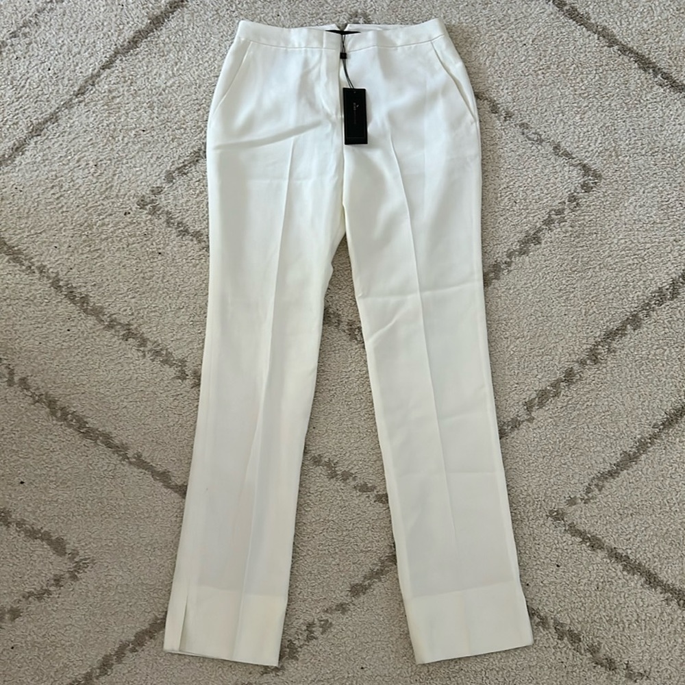 BCBG MAXAZEIA off white trousers